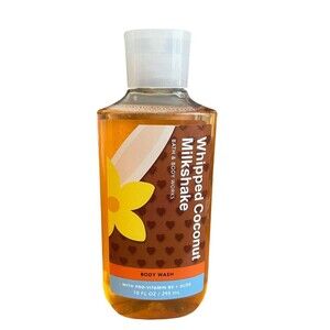 Bath & Body Works Whipped Coconut Milkshake Pro-Vitamin B5+Aloe Body Wash 10 oz